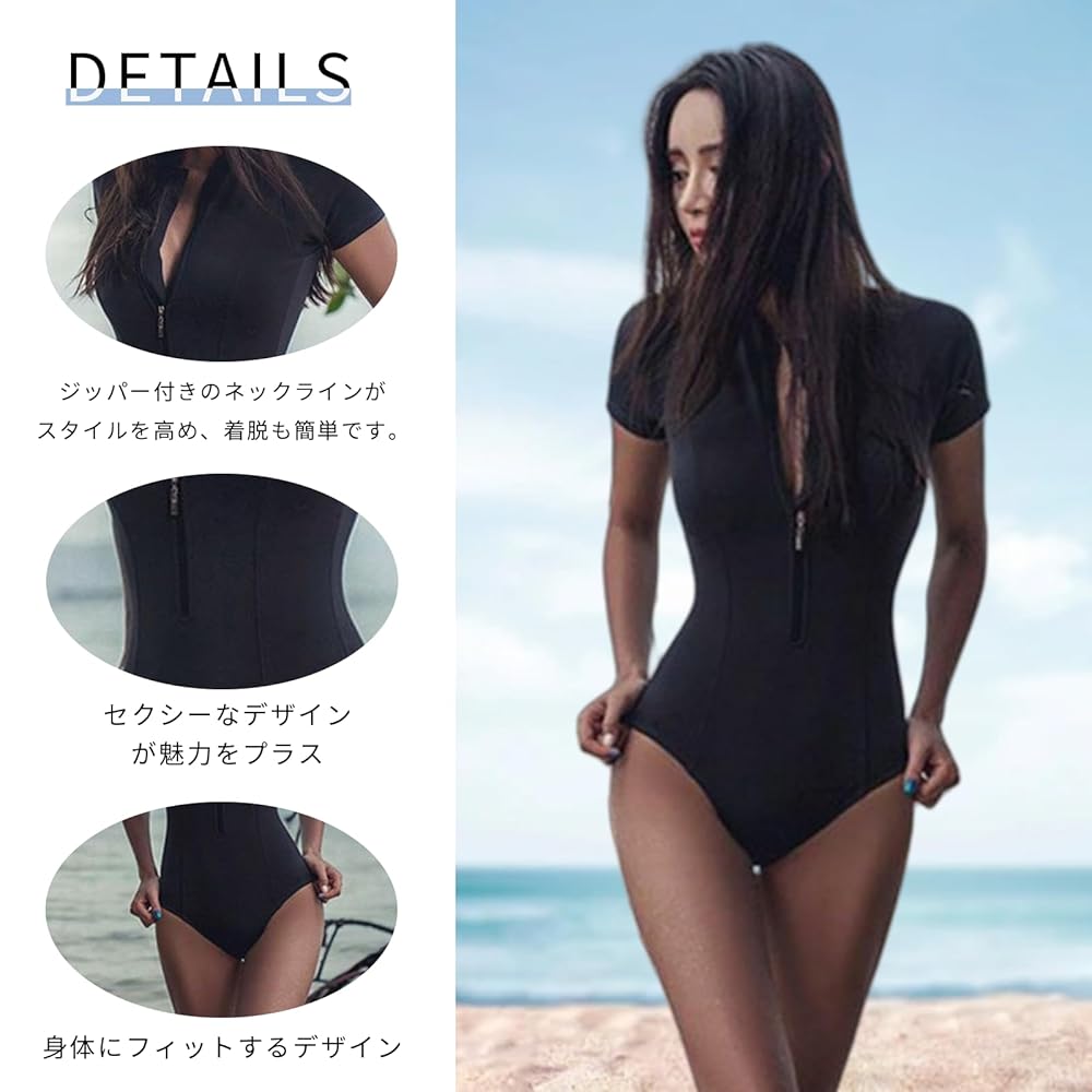 Amazon | [Guo.KK7] 水着 レディース ビキニ ワンピース